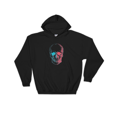 3D Skull Unisex Hooded Sweatshirt, Collection Jolly Roger-Black-S-Tamed Winds-tshirt-shop-and-sailing-blog-www-tamedwinds-com