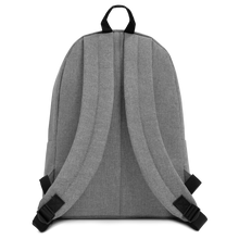 Ancient Greek Odysseus Ship Embroidered Backpack, Collection Ships & Boats-Tamed Winds-tshirt-shop-and-sailing-blog-www-tamedwinds-com