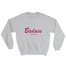 Badass Unisex Crewneck Sweatshirt, Collection Nicknames-Sport Grey-S-Tamed Winds-tshirt-shop-and-sailing-blog-www-tamedwinds-com
