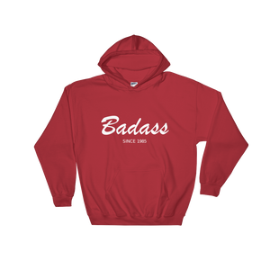 Badass Unisex Hooded Sweatshirt, Collection Nicknames-Red-S-Tamed Winds-tshirt-shop-and-sailing-blog-www-tamedwinds-com