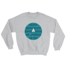 Big Dipper Unisex Crewneck Sweatshirt, Collection Fjaka-Sport Grey-S-Tamed Winds-tshirt-shop-and-sailing-blog-www-tamedwinds-com