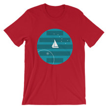Big Dipper Unisex T-Shirt, Collection Fjaka-Red-S-Tamed Winds-tshirt-shop-and-sailing-blog-www-tamedwinds-com