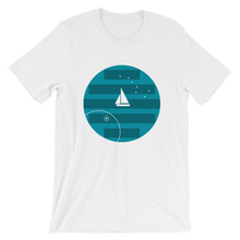 Big Dipper Unisex T-Shirt, Collection Fjaka-White-S-Tamed Winds-tshirt-shop-and-sailing-blog-www-tamedwinds-com