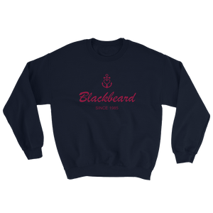 Blackbeard Unisex Crewneck Sweatshirt, Collection Pirate Tales-S-Tamed Winds-tshirt-shop-and-sailing-blog-www-tamedwinds-com