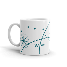 Compass Mug 325 ml, Collection Fjaka-Tamed Winds-tshirt-shop-and-sailing-blog-www-tamedwinds-com