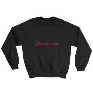 Complicated Unisex Crewneck Sweatshirt, Collection Nicknames-Black-S-Tamed Winds-tshirt-shop-and-sailing-blog-www-tamedwinds-com