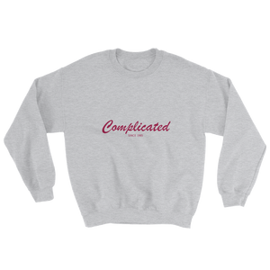 Complicated Unisex Crewneck Sweatshirt, Collection Nicknames-Sport Grey-S-Tamed Winds-tshirt-shop-and-sailing-blog-www-tamedwinds-com