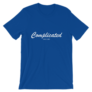 Complicated Unisex T-Shirt, Collection Nicknames-True Royal-S-Tamed Winds-tshirt-shop-and-sailing-blog-www-tamedwinds-com