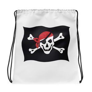 Courtesy Flag Drawstring Bag, Collection Ships & Boats-Tamed Winds-tshirt-shop-and-sailing-blog-www-tamedwinds-com