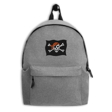 Courtesy Flag Embroidered Backpack, Collection Ships & Boats-Tamed Winds-tshirt-shop-and-sailing-blog-www-tamedwinds-com