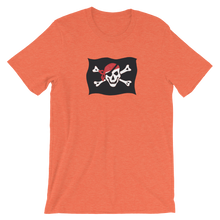 Courtesy Flag Unisex T-Shirt, Collection Ships & Boats-Heather Orange-S-Tamed Winds-tshirt-shop-and-sailing-blog-www-tamedwinds-com