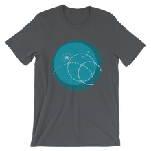 Deep Blue Unisex T-Shirt, Collection Fjaka-Asphalt-S-Tamed Winds-tshirt-shop-and-sailing-blog-www-tamedwinds-com
