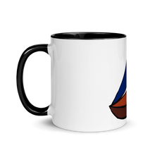 Dinghy Mug With Black Color Inside 325 ml, Collection Ships & Boats-Tamed Winds-tshirt-shop-and-sailing-blog-www-tamedwinds-com