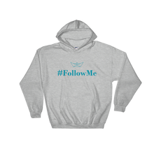 Follow Me Unisex Hooded Sweatshirt, Collection Origami Boat-Sport Grey-S-Tamed Winds-tshirt-shop-and-sailing-blog-www-tamedwinds-com