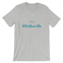 Follow Me Unisex T-Shirt, Collection Origami Boat-Athletic Heather-S-Tamed Winds-tshirt-shop-and-sailing-blog-www-tamedwinds-com
