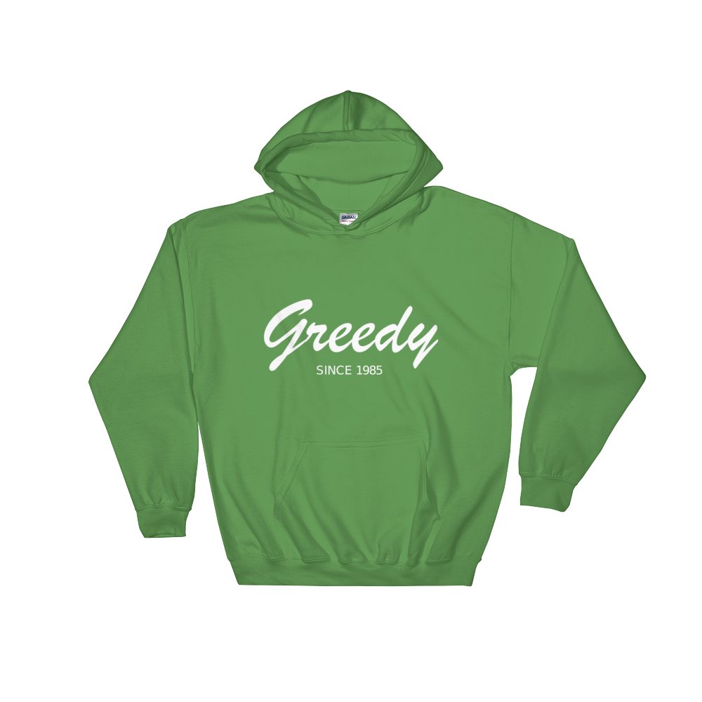 Greedy Unisex Hooded Sweatshirt, Collection Nicknames – Tamed Winds