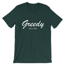 Greedy Unisex T-Shirt, Collection Nicknames-Forest-S-Tamed Winds-tshirt-shop-and-sailing-blog-www-tamedwinds-com