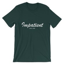 Impatient Unisex T-Shirt, Collection Nicknames-Forest-S-Tamed Winds-tshirt-shop-and-sailing-blog-www-tamedwinds-com