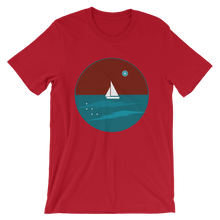 Northern Star Unisex T-Shirt, Collection Fjaka-Red-S-Tamed Winds-tshirt-shop-and-sailing-blog-www-tamedwinds-com