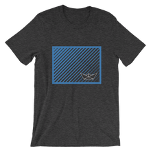 Paper Boat Unisex T-Shirt, Collection Origami Boat-Dark Grey Heather-S-Tamed Winds-tshirt-shop-and-sailing-blog-www-tamedwinds-com
