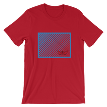 Paper Boat Unisex T-Shirt, Collection Origami Boat-Red-S-Tamed Winds-tshirt-shop-and-sailing-blog-www-tamedwinds-com