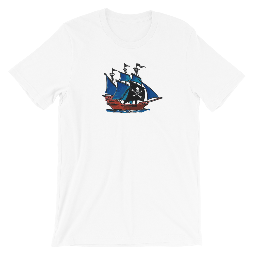 Pirate T-Shirt Pirate Ship Unisex