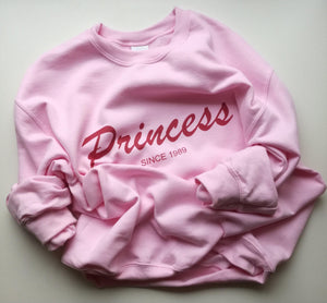 Princess Unisex Crewneck Sweatshirt, Collection Nicknames-Tamed Winds-tshirt-shop-and-sailing-blog-www-tamedwinds-com