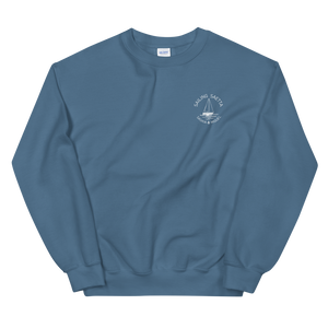 Sailing Saetta Unisex Sweatshirt-Indigo Blue-S-Tamed Winds-tshirt-shop-and-sailing-blog-www-tamedwinds-com