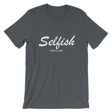 Selfish Unisex T-Shirt, Collection Nicknames-Asphalt-S-Tamed Winds-tshirt-shop-and-sailing-blog-www-tamedwinds-com