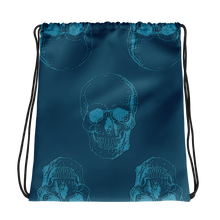 Skull Drawstring Bag, Collection Jolly Roger-Tamed Winds-tshirt-shop-and-sailing-blog-www-tamedwinds-com