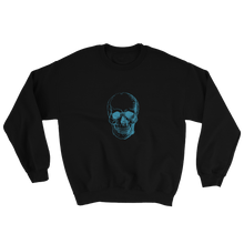 Skull Unisex Crewneck Sweatshirt, Collection Jolly Roger-Black-S-Tamed Winds-tshirt-shop-and-sailing-blog-www-tamedwinds-com