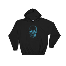 Skull Unisex Hooded Sweatshirt, Collection Jolly Roger-Black-S-Tamed Winds-tshirt-shop-and-sailing-blog-www-tamedwinds-com