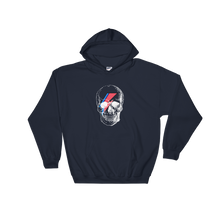 Starman Skull Unisex Hooded Sweatshirt, Collection Jolly Roger-Navy-S-Tamed Winds-tshirt-shop-and-sailing-blog-www-tamedwinds-com