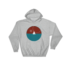 Starry Night Unisex Hooded Sweatshirt, Collection Fjaka-Sport Grey-S-Tamed Winds-tshirt-shop-and-sailing-blog-www-tamedwinds-com