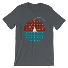 Starry Night Unisex T-Shirt, Collection Fjaka-Asphalt-S-Tamed Winds-tshirt-shop-and-sailing-blog-www-tamedwinds-com