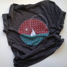 Starry Night Unisex T-Shirt, Collection Fjaka-Tamed Winds-tshirt-shop-and-sailing-blog-www-tamedwinds-com