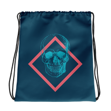 Toxic Skull Drawstring Bag, Collection Jolly Roger-Tamed Winds-tshirt-shop-and-sailing-blog-www-tamedwinds-com