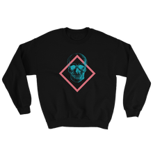 Toxic Skull Unisex Crewneck Sweatshirt, Collection Jolly Roger-Black-S-Tamed Winds-tshirt-shop-and-sailing-blog-www-tamedwinds-com
