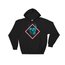 Toxic Skull Unisex Hooded Sweatshirt, Collection Jolly Roger-Black-S-Tamed Winds-tshirt-shop-and-sailing-blog-www-tamedwinds-com