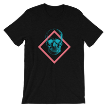 Toxic Skull Unisex T-Shirt, Collection Jolly Roger-Black Heather-S-Tamed Winds-tshirt-shop-and-sailing-blog-www-tamedwinds-com