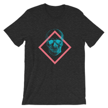 Toxic Skull Unisex T-Shirt, Collection Jolly Roger-Dark Grey Heather-S-Tamed Winds-tshirt-shop-and-sailing-blog-www-tamedwinds-com