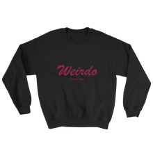 Weirdo Unisex Crewneck Sweatshirt, Collection Nicknames-Black-S-Tamed Winds-tshirt-shop-and-sailing-blog-www-tamedwinds-com