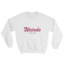 Weirdo Unisex Crewneck Sweatshirt, Collection Nicknames-White-S-Tamed Winds-tshirt-shop-and-sailing-blog-www-tamedwinds-com