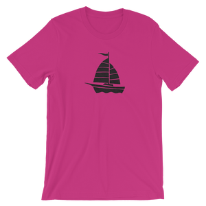 Yacht Unisex T-Shirt, Collection Ships & Boats-Berry-S-Tamed Winds-tshirt-shop-and-sailing-blog-www-tamedwinds-com