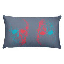 3D Skull Decorative Pillow, Collection Jolly Roger-Tamed Winds-tshirt-shop-and-sailing-blog-www-tamedwinds-com
