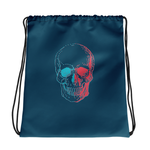 3D Skull Drawstring Bag, Collection Jolly Roger-Tamed Winds-tshirt-shop-and-sailing-blog-www-tamedwinds-com