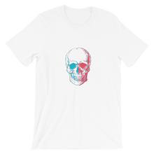 3D Skull Unisex T-Shirt, Collection Jolly Roger-White-S-Tamed Winds-tshirt-shop-and-sailing-blog-www-tamedwinds-com