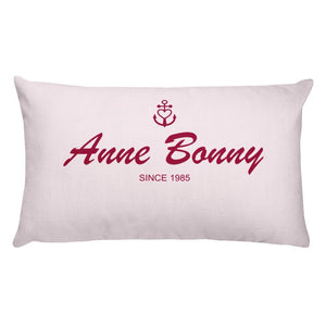 Anne Bonny Light Grayish Pink Decorative Pillow, Collection Pirate Tales-Tamed Winds-tshirt-shop-and-sailing-blog-www-tamedwinds-com