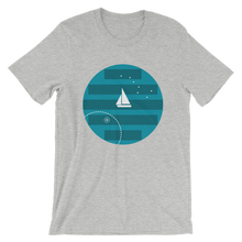 Big Dipper Unisex T-Shirt, Collection Fjaka-Athletic Heather-S-Tamed Winds-tshirt-shop-and-sailing-blog-www-tamedwinds-com