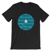Big Dipper Unisex T-Shirt, Collection Fjaka-Black-S-Tamed Winds-tshirt-shop-and-sailing-blog-www-tamedwinds-com